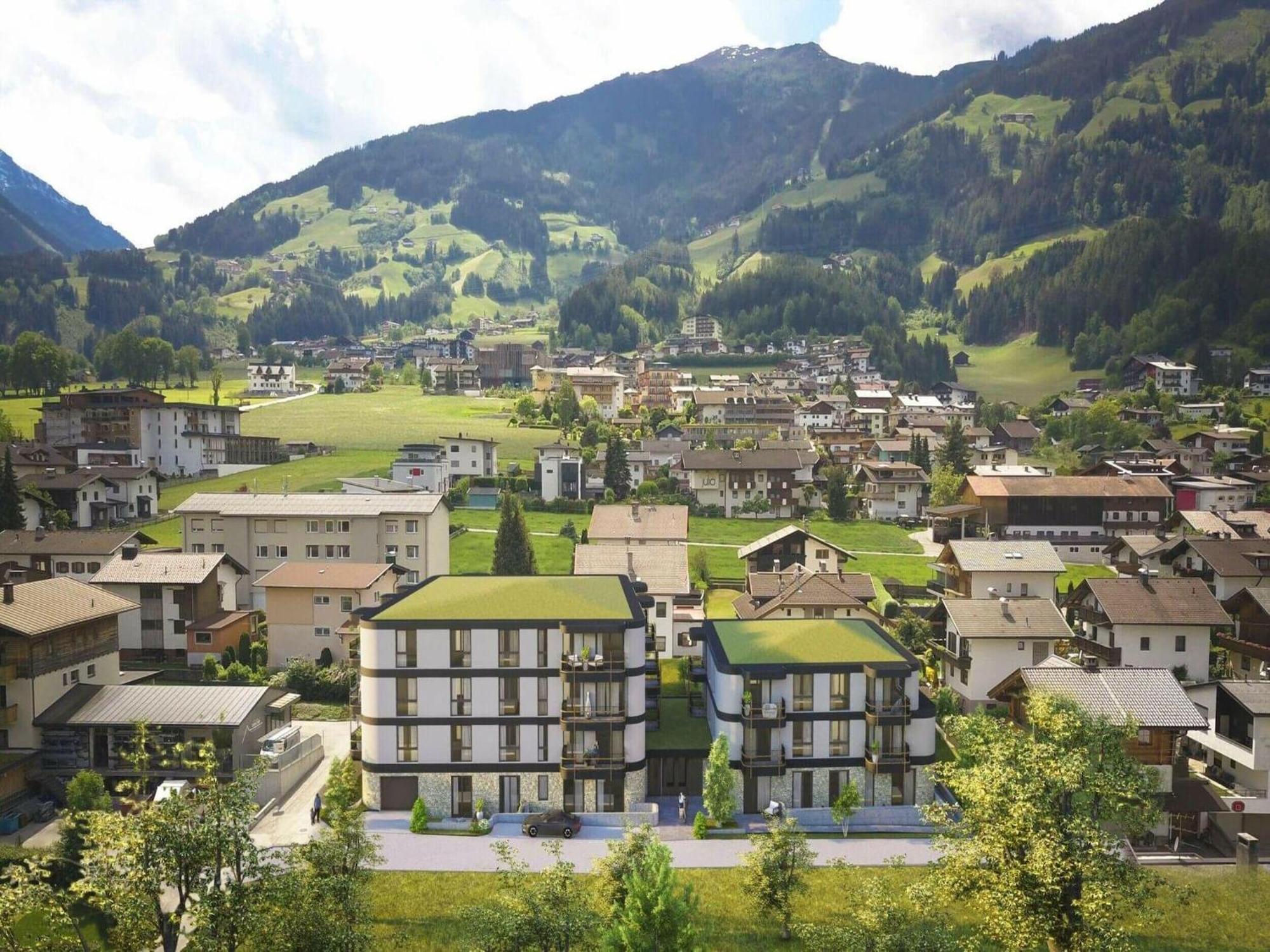 Apartment In Fuegen With A Garden ภายนอก รูปภาพ